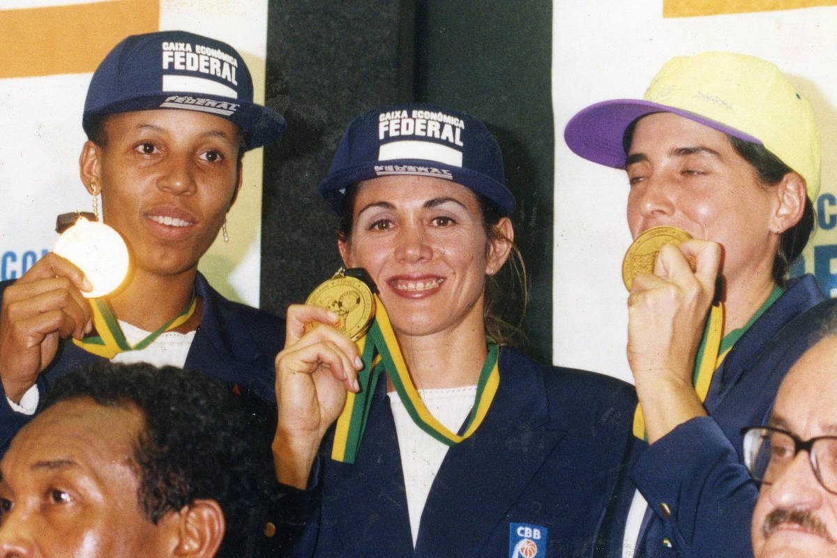 O trio de ouro da seleção brasileira (de basquete) -
