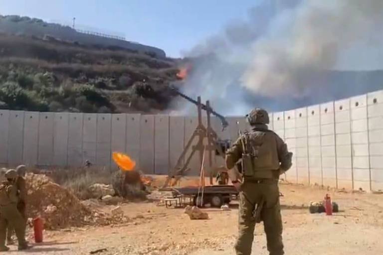 Vídeo: Israel usa catapulta medieval para atacar Hezbollah - 14/06/2024