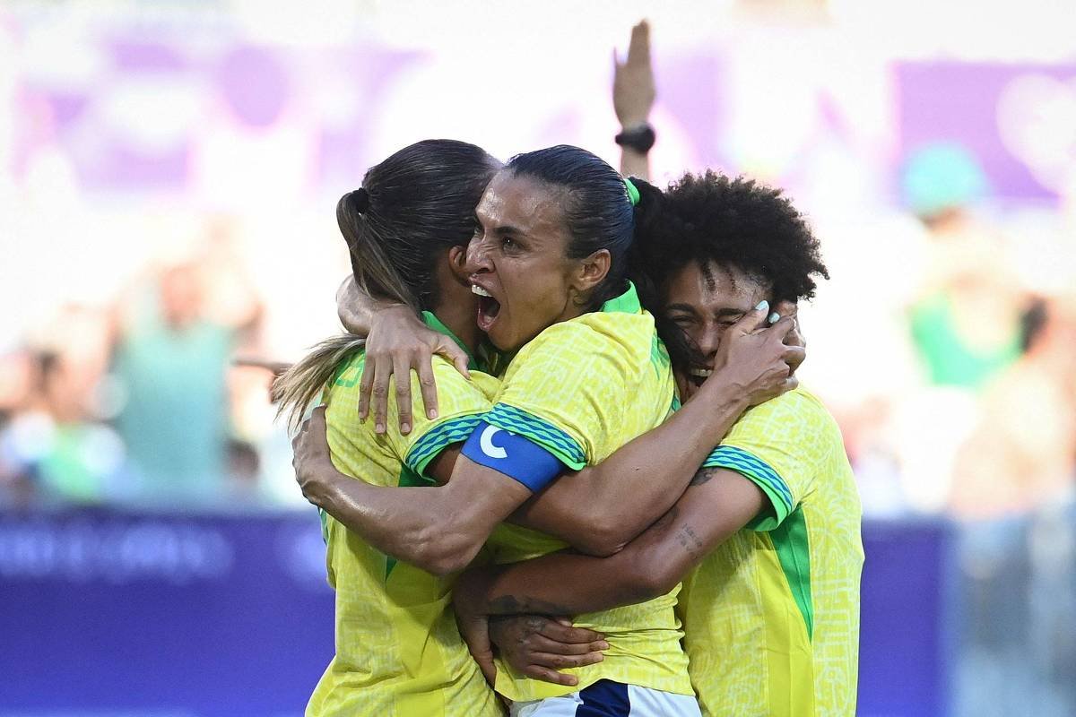 A estreia de Marta nos Jogos Olímpicos de Paris -