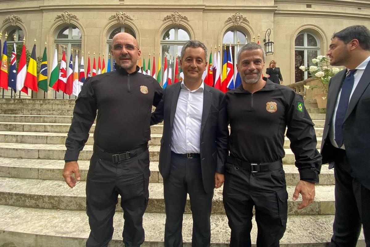 Brasileiros da PF reforçam segurança da abertura dos Jogos -