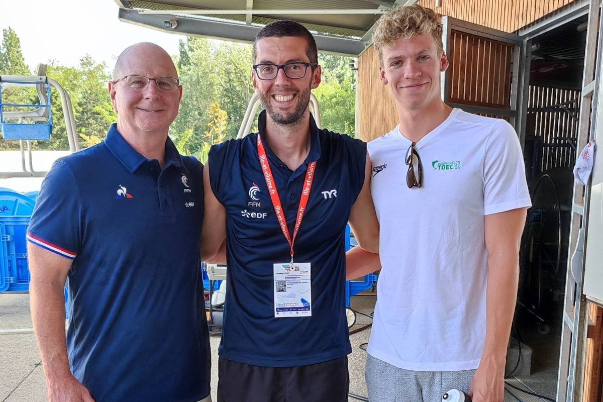 Conheça brasileiro que ajuda o fenômeno francês da natação -