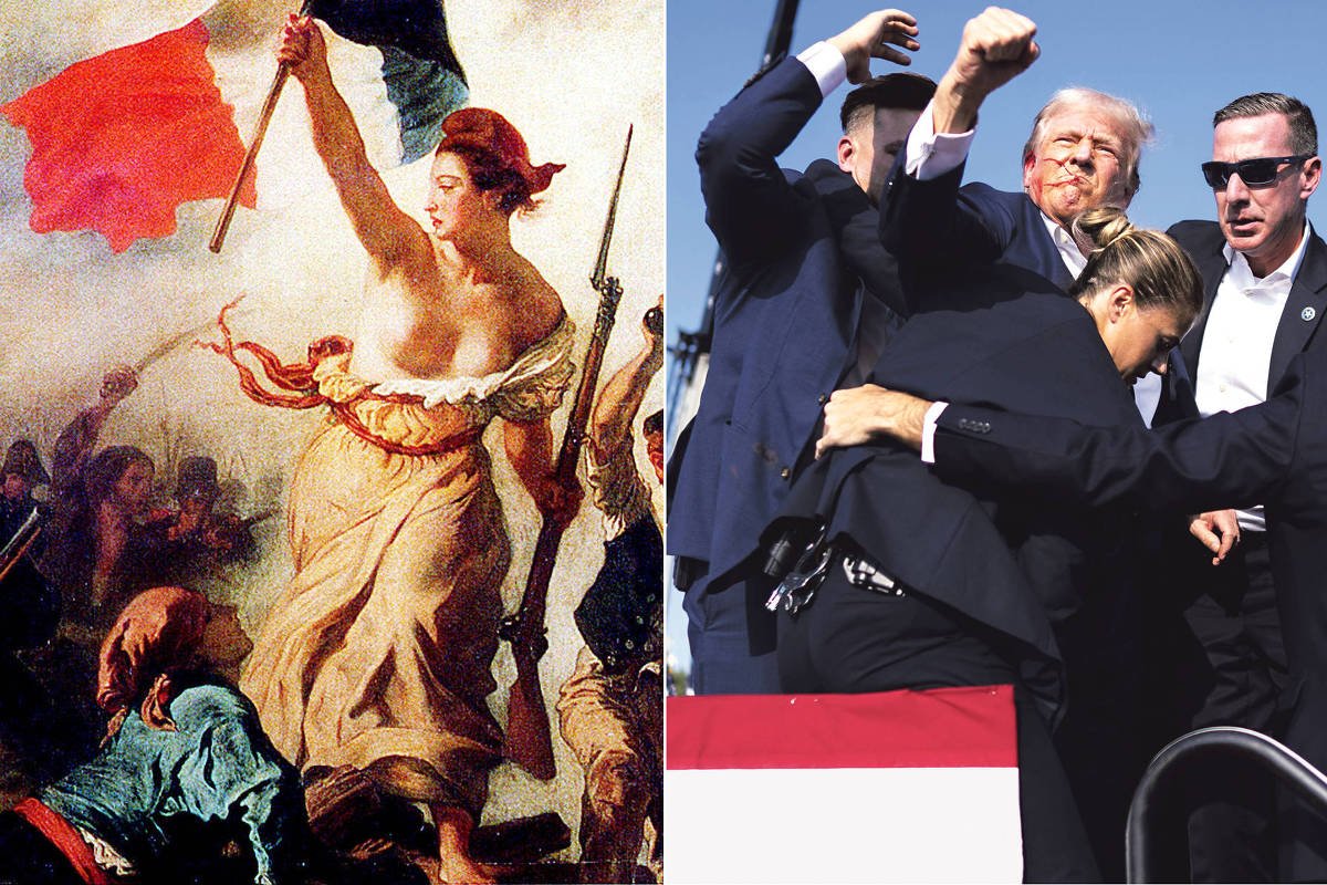 Donald Trump soube controlar sua imagem mesmo entre tiros -
