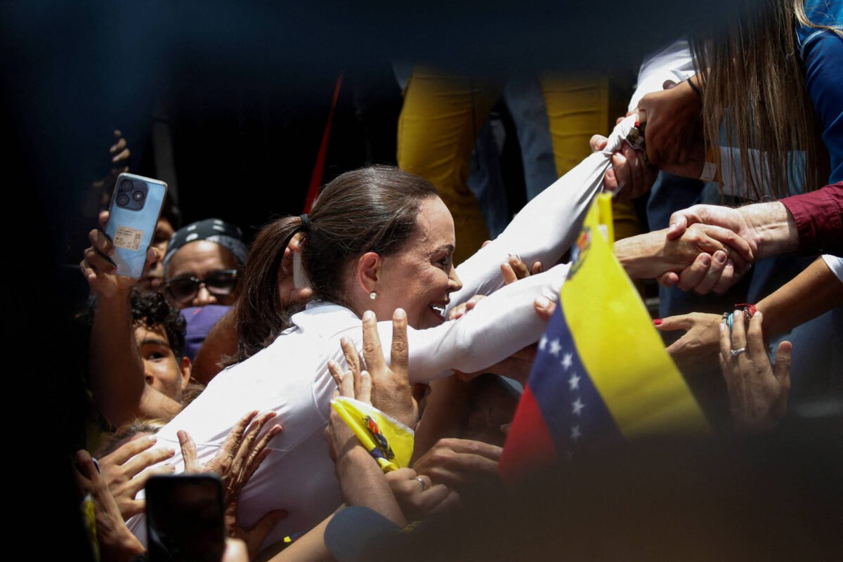 Eleições na Venezuela: Maduro tem medo, diz María Corina -