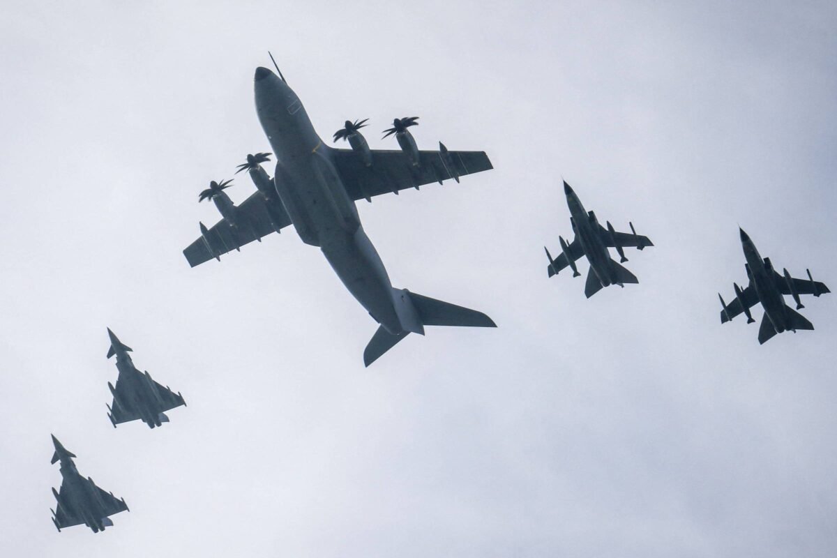 Europa faz maior expedição aérea contra China e Rússia -