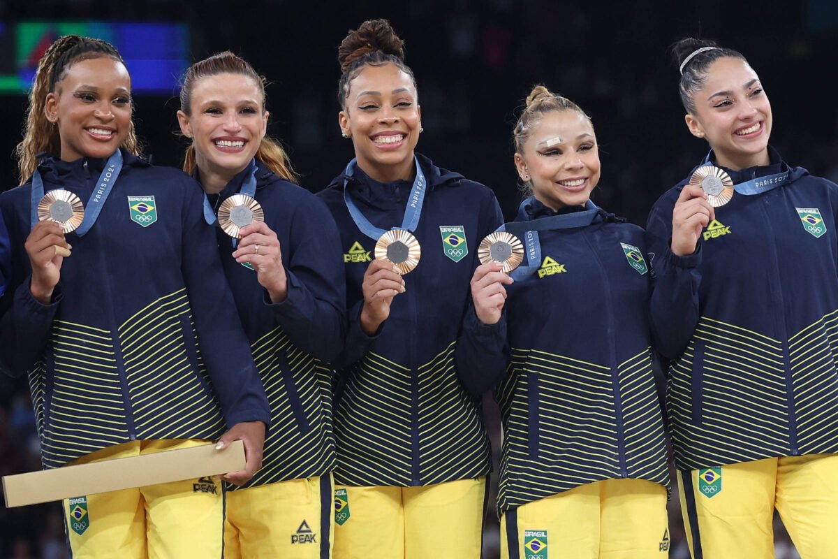 Paris-2024: Ginástica evita que Brasil tenha dia sem pódio -
