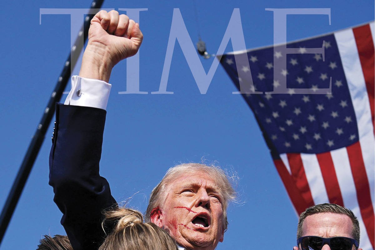 Registro de ataque a Trump é nova foto icônica da