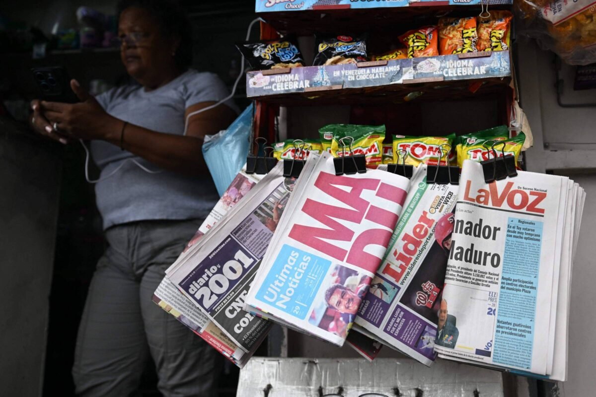 Ditadura persegue imprensa em eleições da Venezuela - 02/08/2024 -