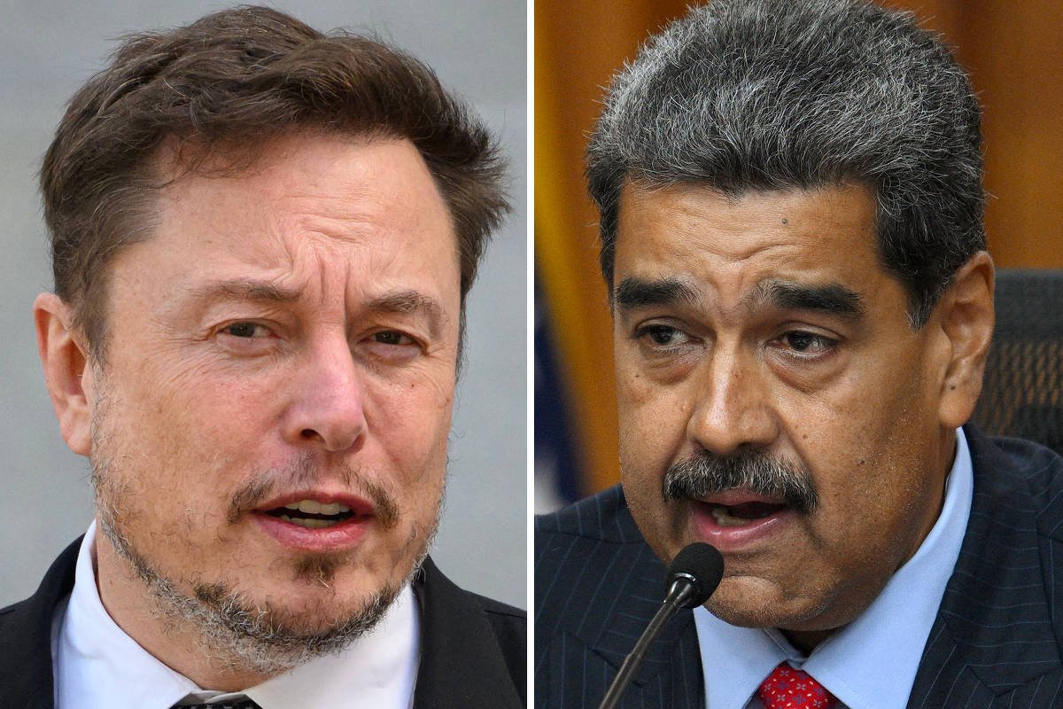 Recompensa dos EUA por informações sobre Maduro, lembrada por Elon