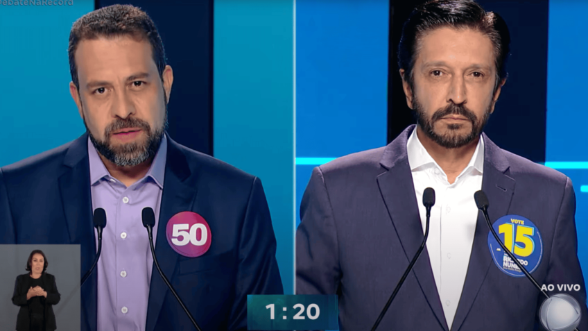 Debate em SP tem críticas a Nunes e Boulos; Marçal