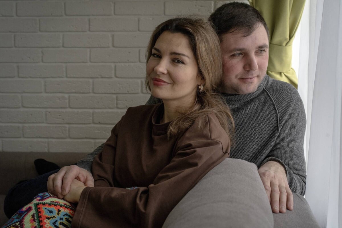 Guerra separa casais de pessoas da Ucrânia e da Rússia