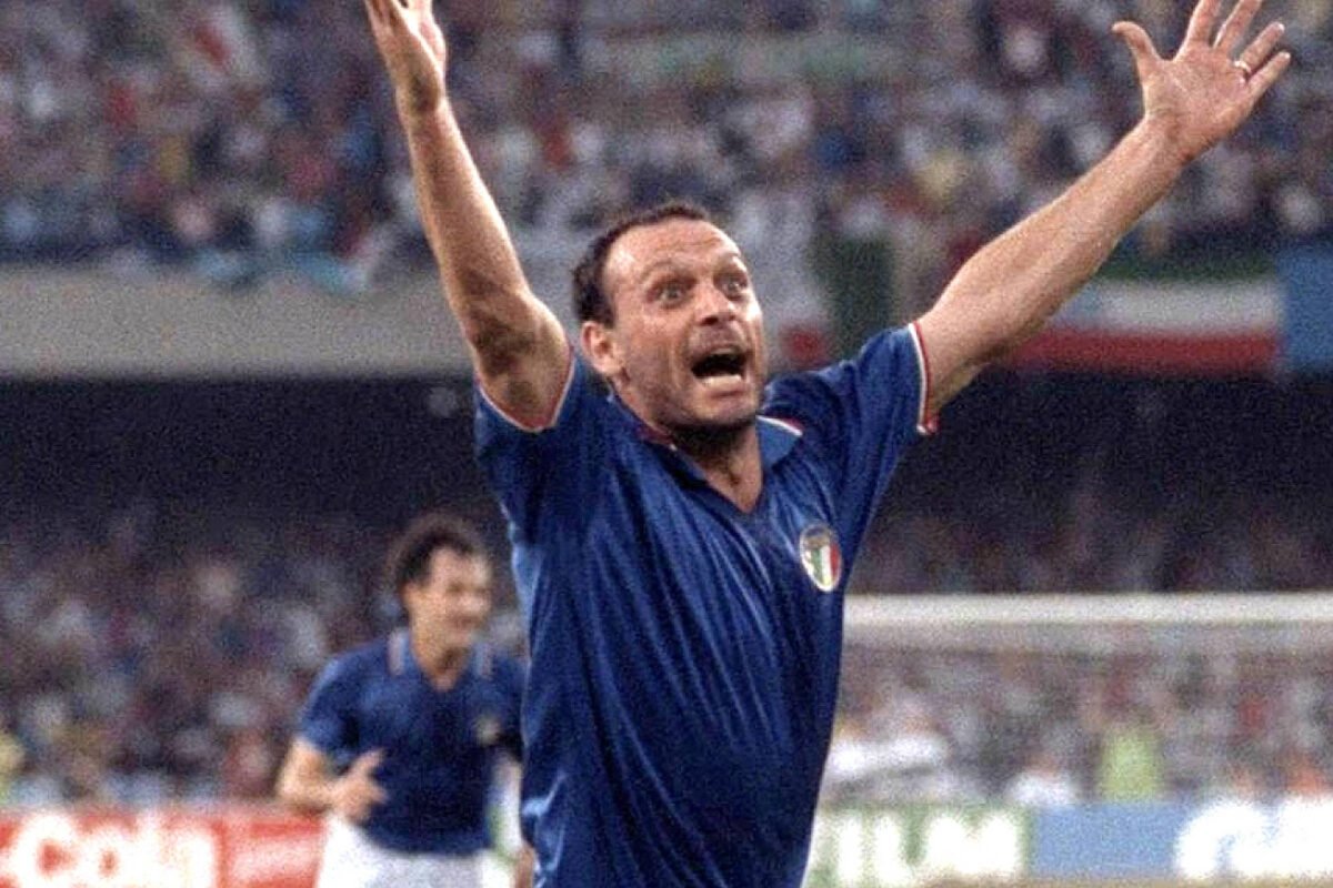 Totò Schillaci foi o artilheiro da Copa menos artilheira -