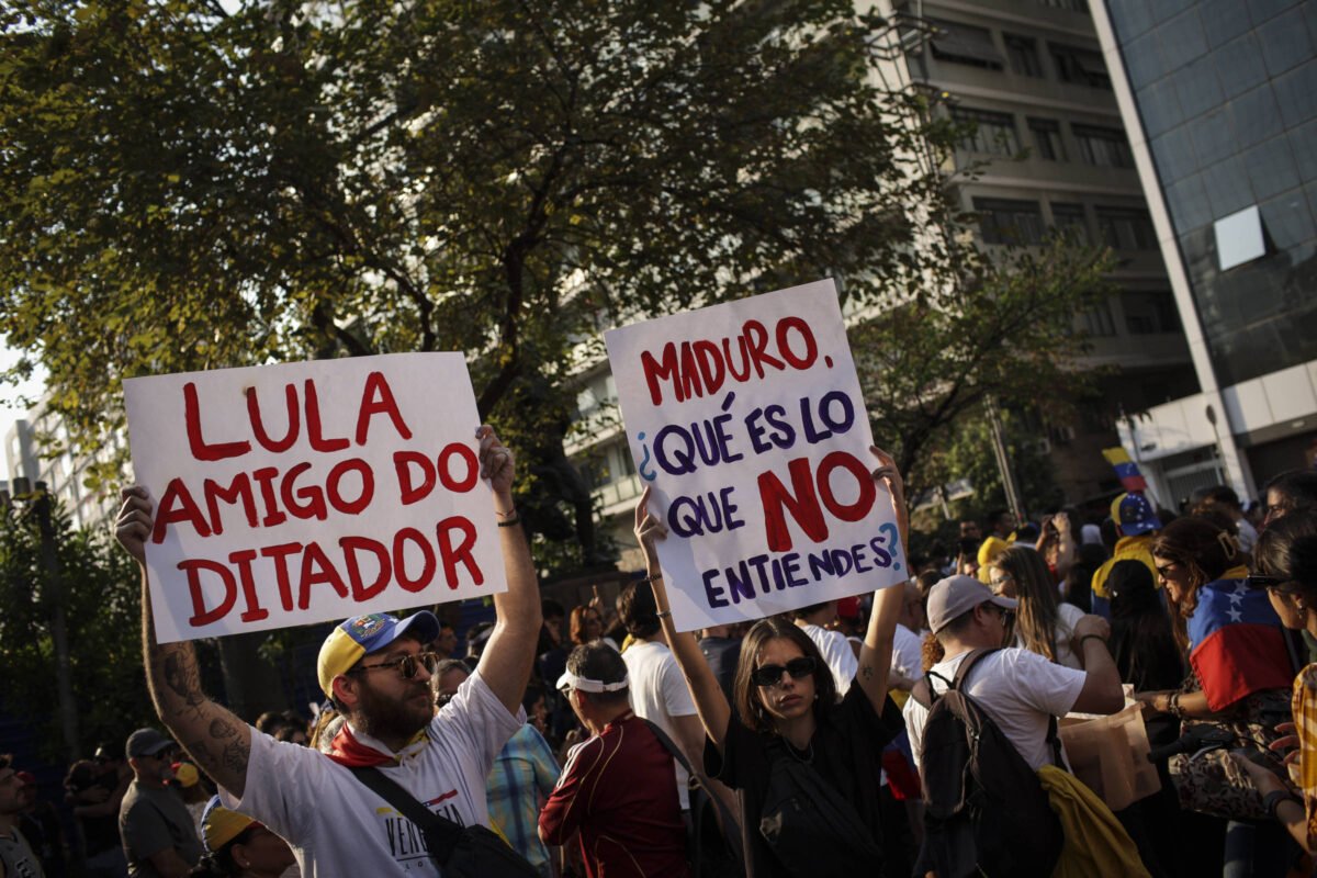 Venezuela: oposição marca protesto para pedir ajuda a Lula -