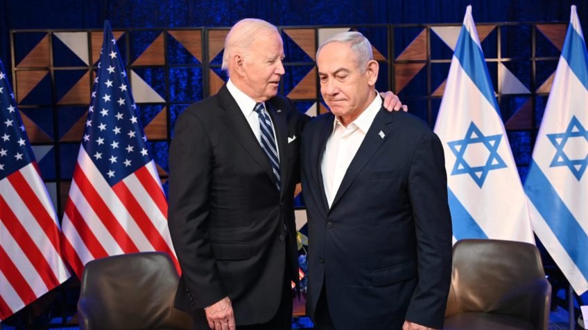 Biden e Netanyahu voltam a discutir guerra após 7 semanas