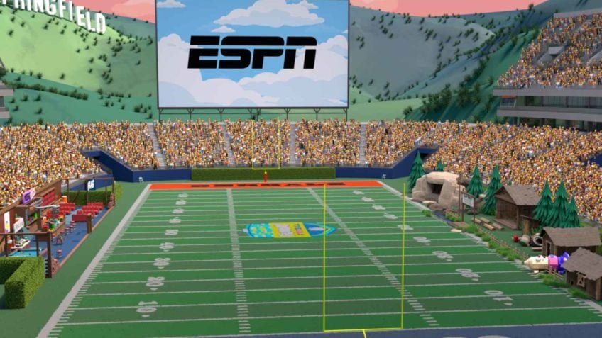 ESPN anuncia transmissão dos Simpsons para jogo da NFL