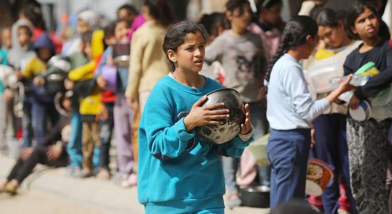 Alerta sobre risco de fome no norte da Faixa de