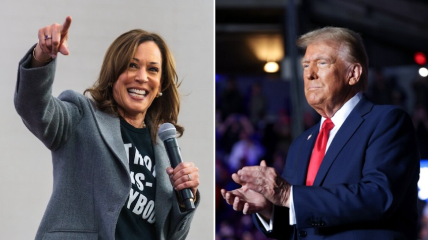 Kamala a Trump fazem comício em Pensilvânia em último dia