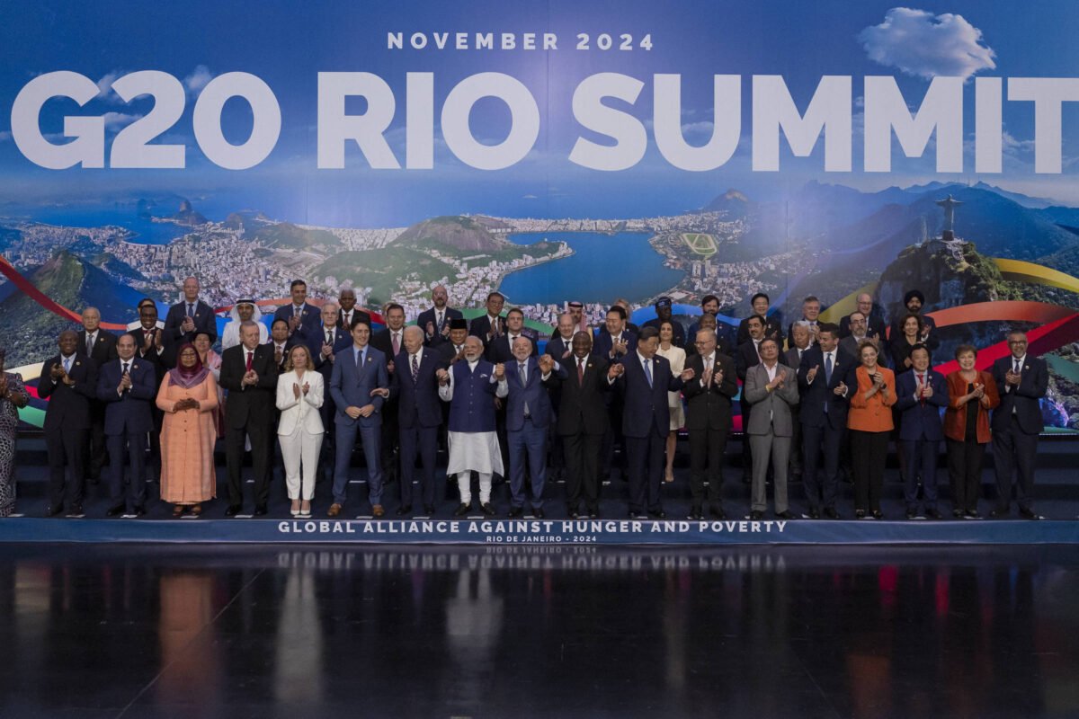Líderes fazem nova foto do G20, com Biden e sem