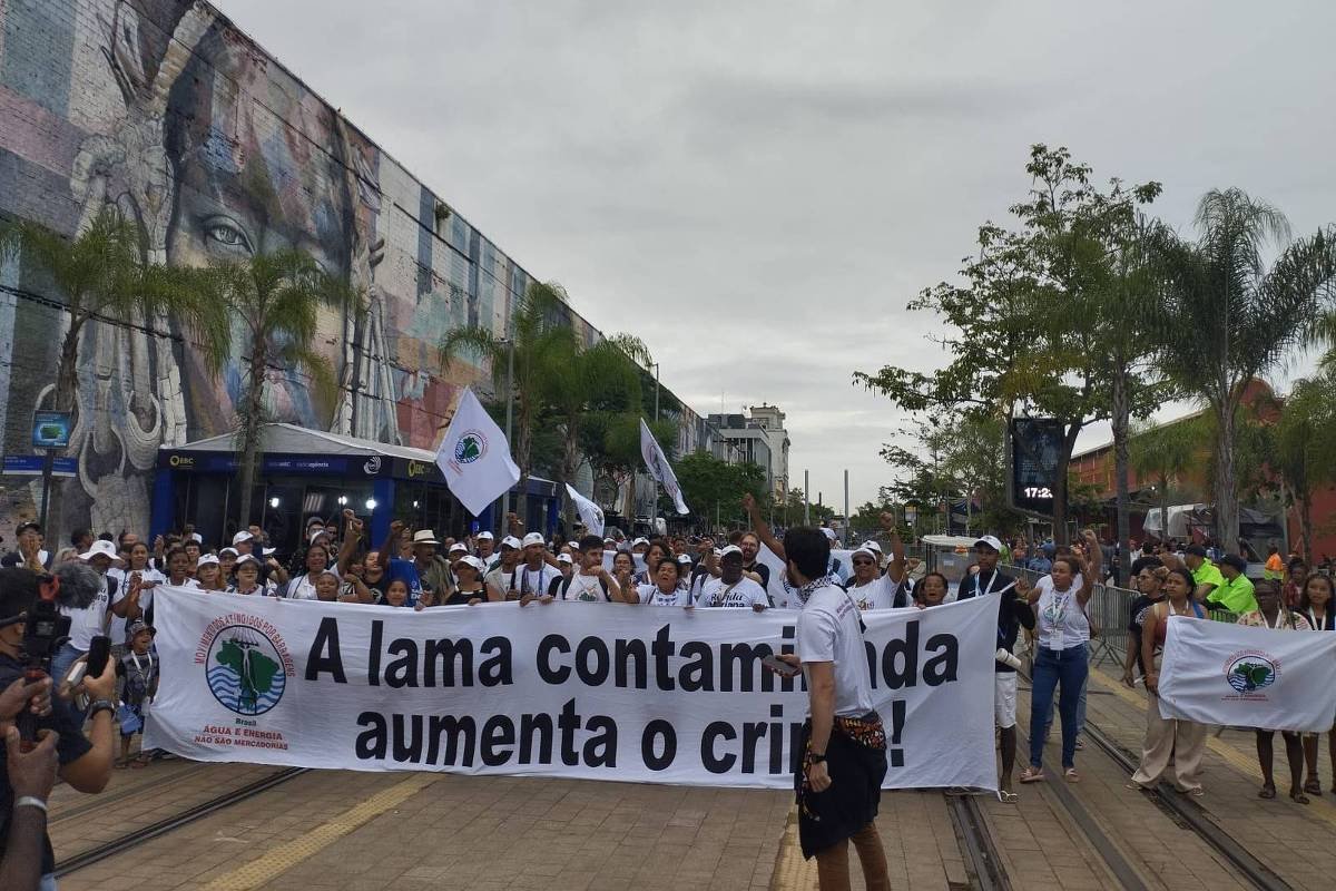Rio: Boulevard Olímpico vira 'protestódromo' no G20 Social - 15/11/2024