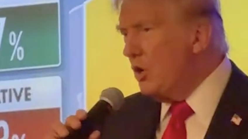 Sanfoneiro de Bolsonaro grava Trump com aliados