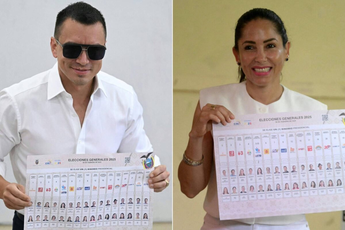 Equador terá 2º turno entre Noboa e pupila de Correa