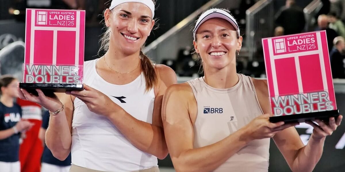 Stefani sobe no ranking após título de duplas no WTA