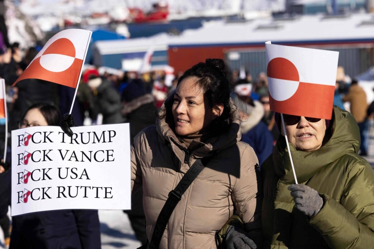 Groenlandeses se recusaram a receber segunda-dama dos EUA - 27/03/2025