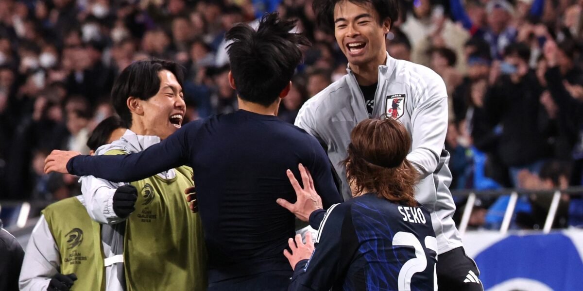 Japão é 1ª classificado para Copa do Mundo 2026 após