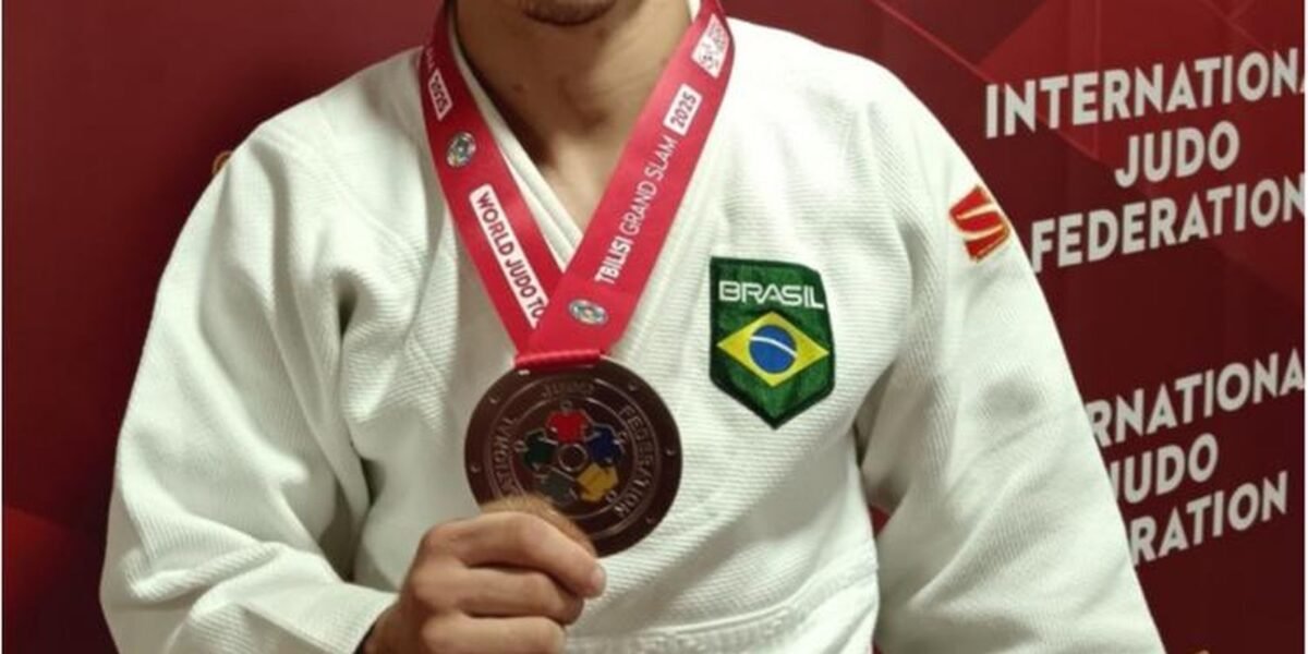 Judô: Michel Augusto garante prata no 1º dia do Grand