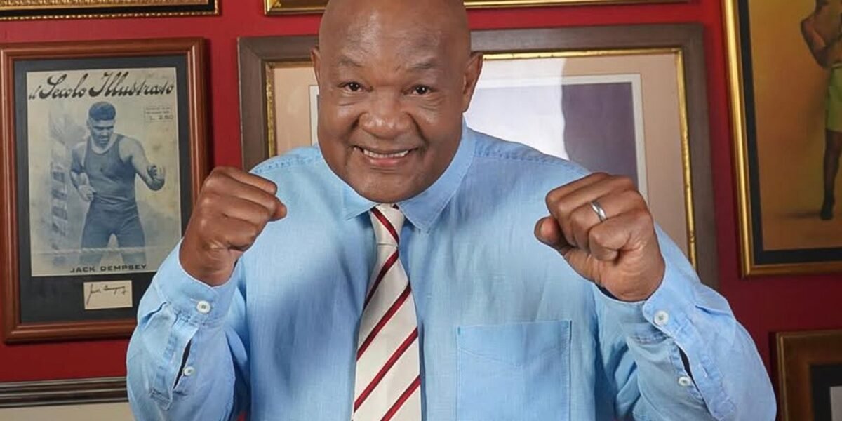 Lenda do boxe, campeão olímpico George Foreman morre aos 76