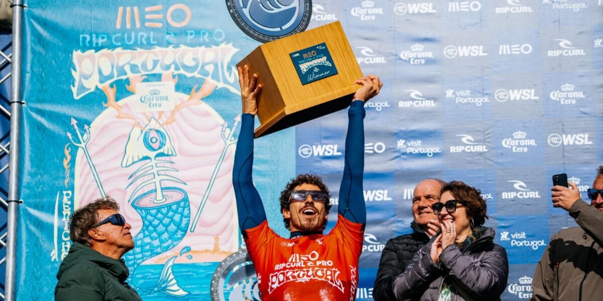 Yago Dora derrota Italo Ferreira e fatura etapa de Peniche