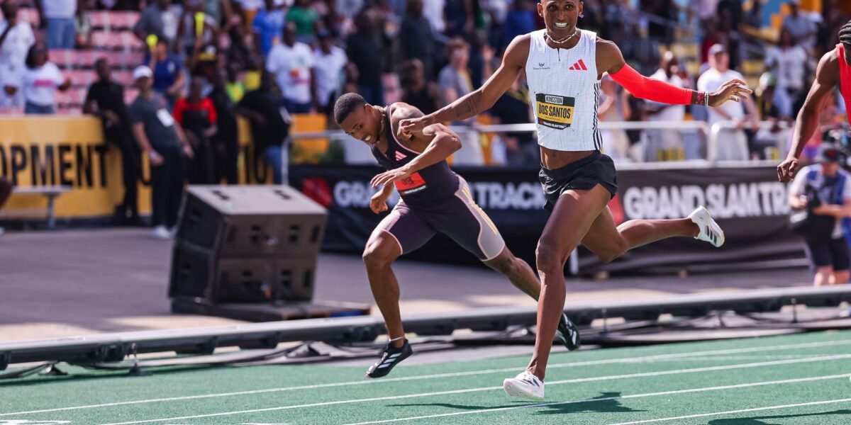 Alison dos Santos volta a vencer na Jamaica, desta vez