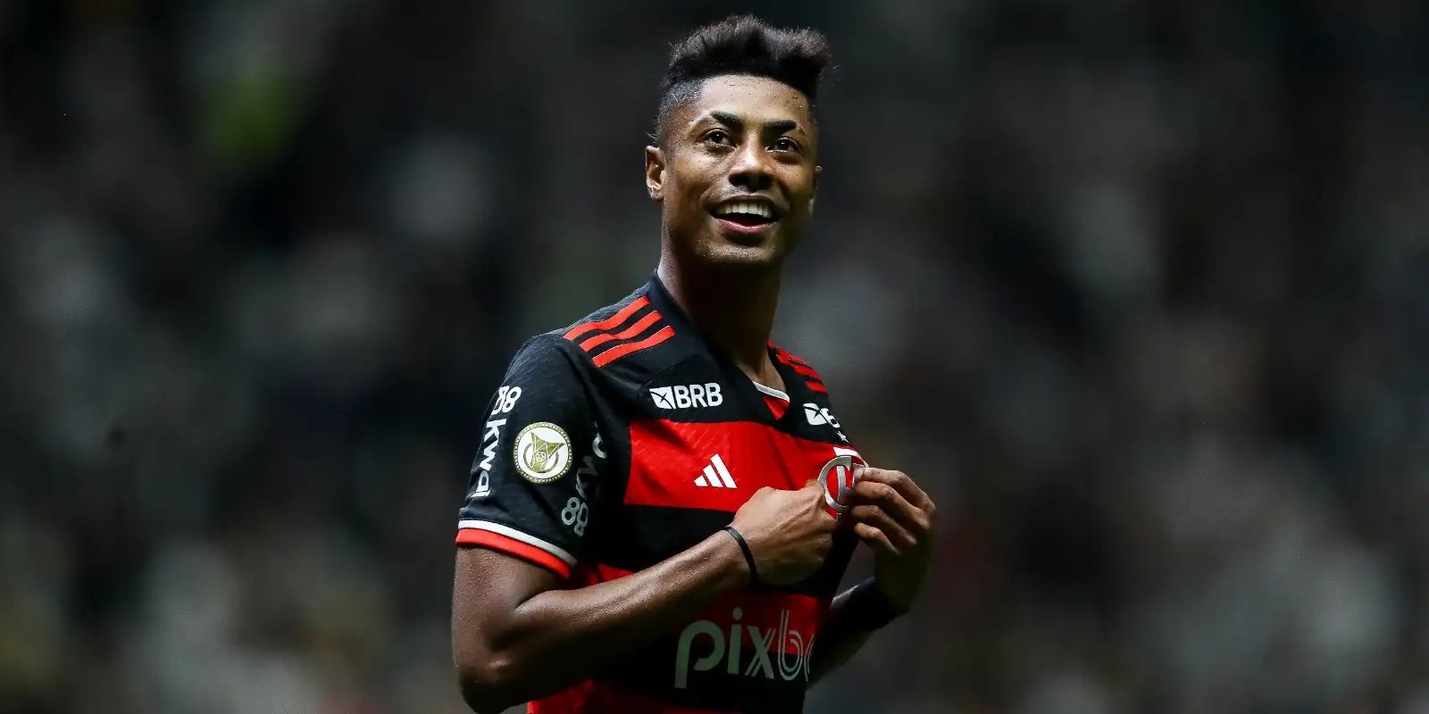 Bruno Henrique é relacionado para jogo do Flamengo pelo Brasileiro