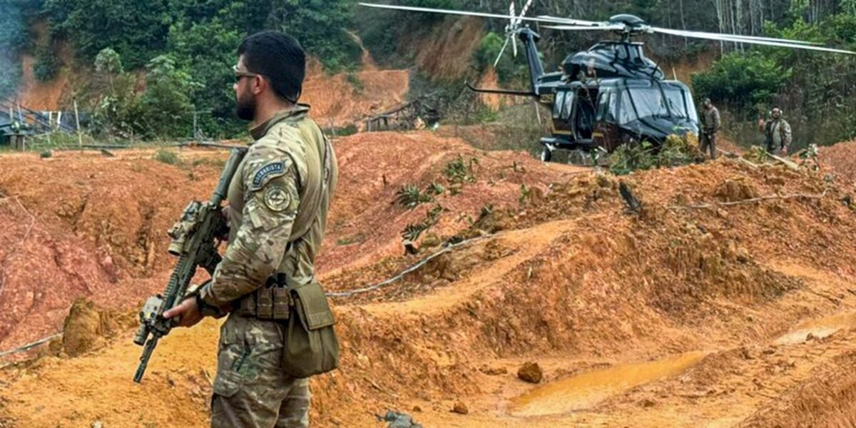 Funai, PF e Ibama combatem garimpo ilegal no Vale do