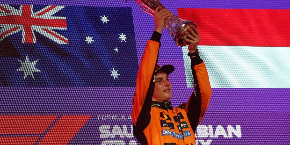 Piastri vence GP da Arábia Saudita e assume ponta da