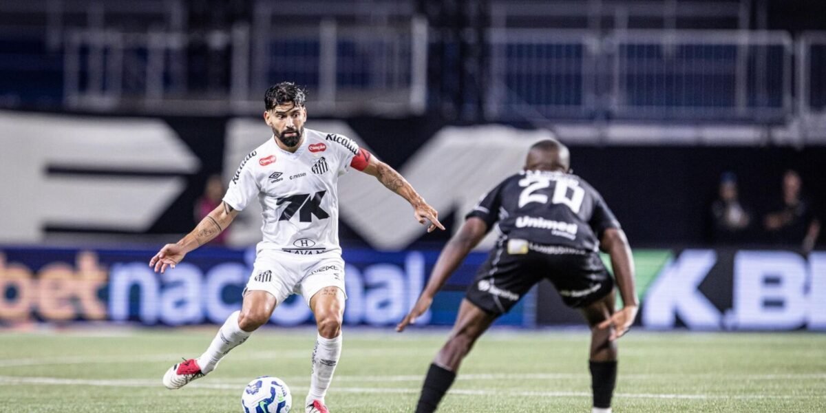 Brasileiro: Santos e Ceará ficam no 0 a 0 no