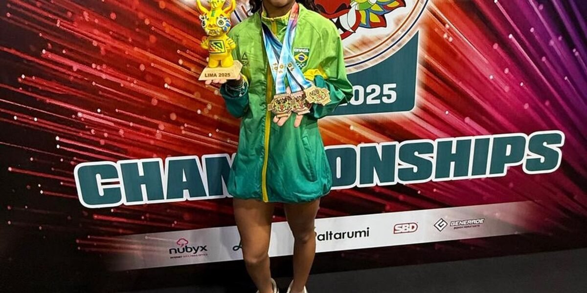 Carioca de 14 anos conquista Mundial sub-17 de levantamento de