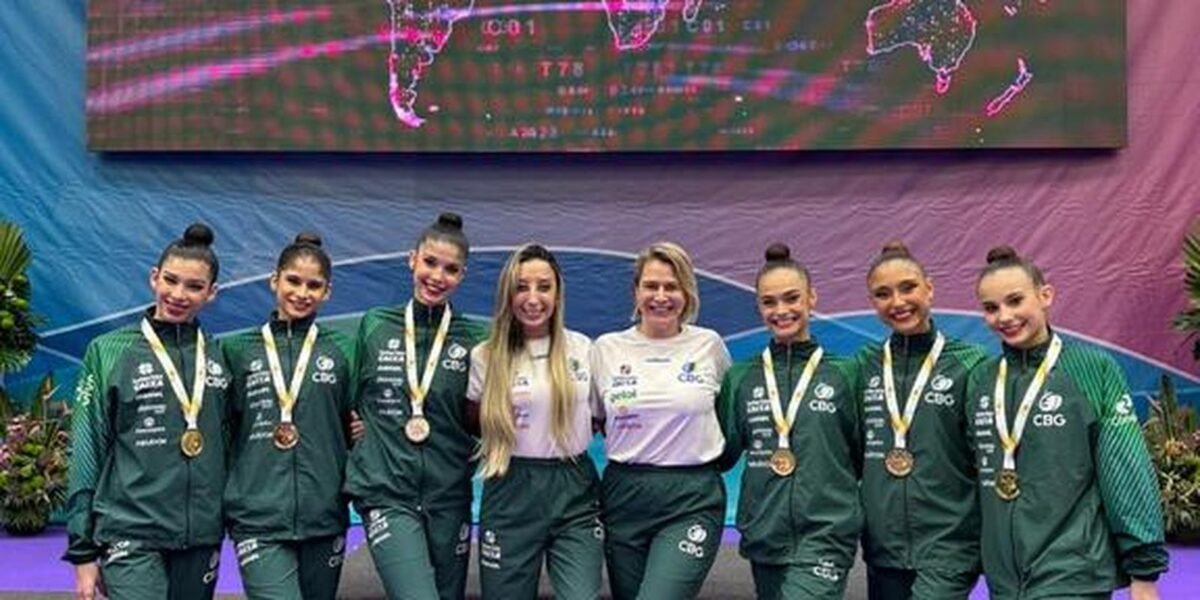 Ginástica Rítmica: Brasil fecha etapa da Copa do Mundo com