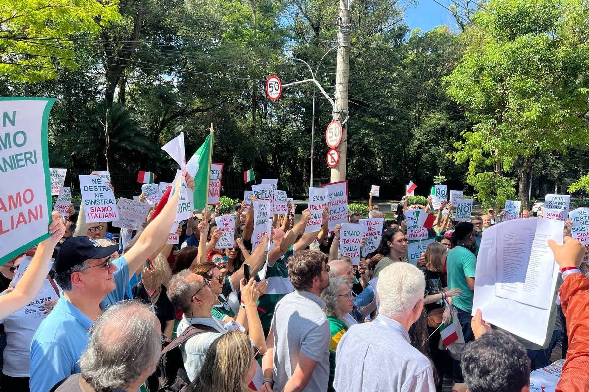 Lei cria categoria inferior de italianos, diz deputado - 20/05/2025