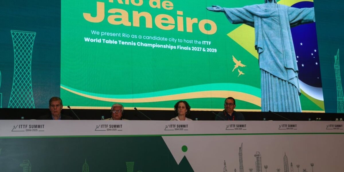 Rio de Janeiro será a sede do Mundial de Tênis