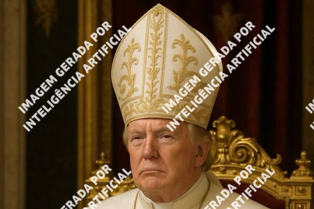 Trump diz não ter relação com imagem em que está