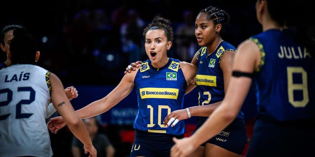 Ana Cristina lidera vitória brasileira pela Liga das Nações de