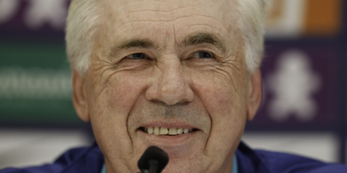 Ancelotti demonstra confiança antes de estreia no comando da seleção