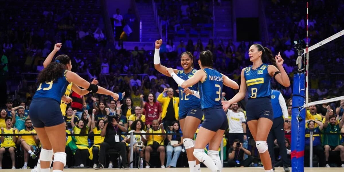 Brasil estreia na Liga das Nações com vitória sobre a