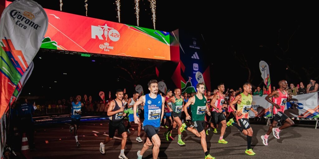 Maratona do Rio termina com recorde de inscrições e vitórias