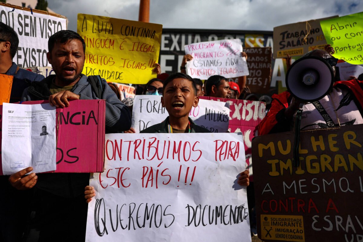 Portugal notificará 5.000 brasileiros para deixarem o país - 02/06/2025