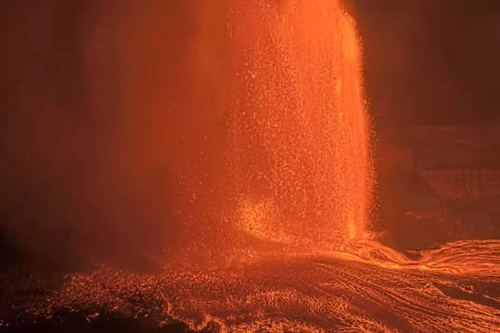 Vulcão entra em erupção no Havaí - 20/06/2025 - Você