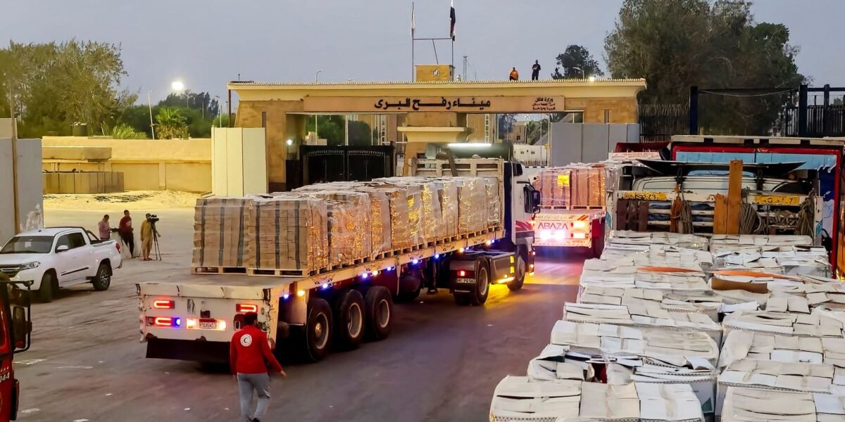 Mesmo autoriazado, material para abrigo não entra em Gaza, dizem