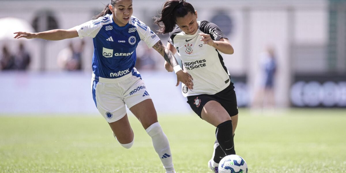 BR Feminino: Corinthians e Cruzeiro empatam no primeiro jogo da