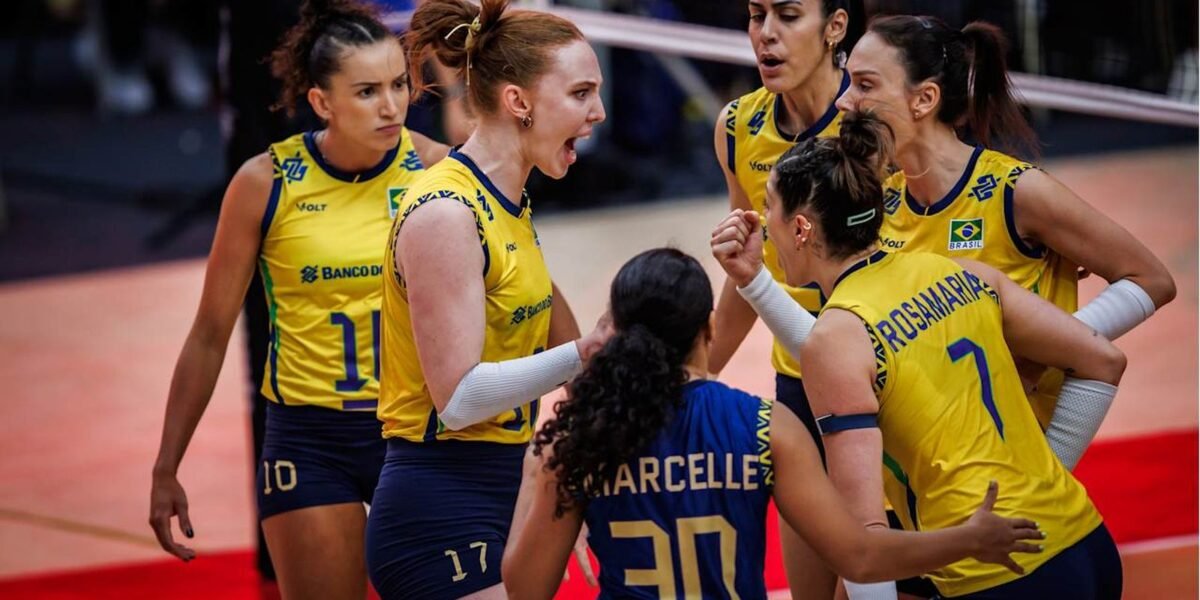 Brasil avança para semifinal do Mundial de vôlei feminino