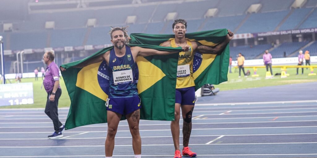 Brasil leva 6 medalhas no 2º dia do Mundial de